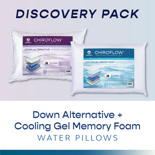 Cooling Gel Memory Foam + Down Alternative (Discovery 2 Pack)